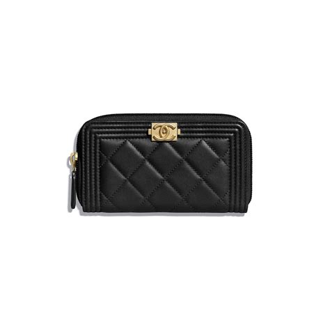 chanel small wallet inside|chanel zipped wallet.